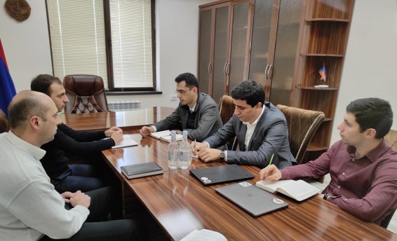 Արցախի ՄԻՊ գրասենյակում ընդունել են Եղիշե Կիրակոսյանի գլխավորած պատվիրակությանը