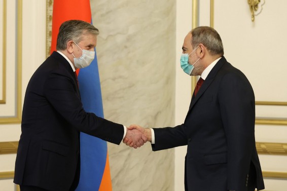 Նիկոլ Փաշինյանն ընդունել է Միխայիլ Զուրաբովին