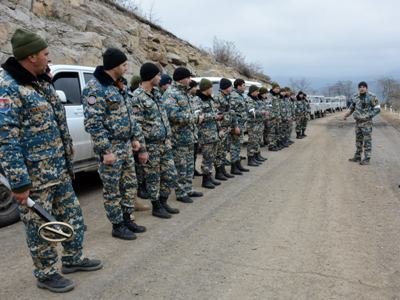 Արցախում աճյունների որոնումները շարունակվում են Ջաբրայիլի շրջանում. Արցախի ԱԻՊԾ