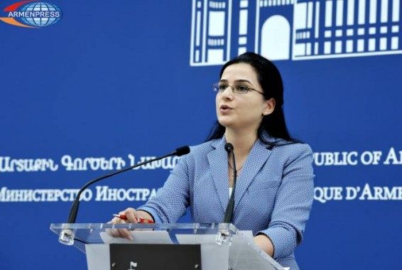 Мы осуждаем притязания президента Азербайджана на территориальную целостность Армении: МИД РА