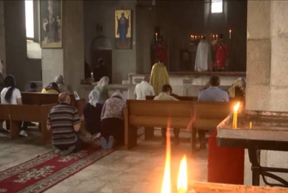 Миротворцы сопроводили паломников в монастырский комплекс Амарас