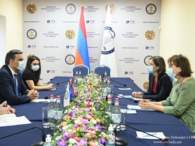 ՄԻՊ–ը ԵԽ ծրագրերի գլխավոր տնօրինությանն է ներկայացրել հետպատերազմյան փուլում մարդու իրավունքների վիճակը