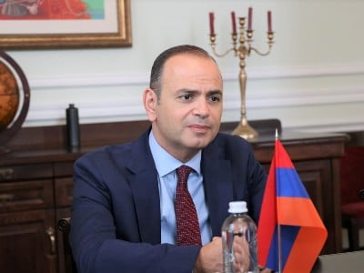 Уполномоченный по делам диаспоры Армении встретился с заместителем министра иностранных дел Украины