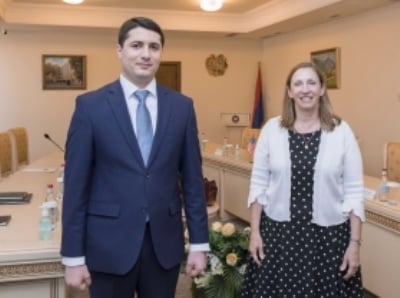 Արգիշտի Քյարամյանն ընդունել է ԱՄՆ դեսպան Լին Թրեյսիին