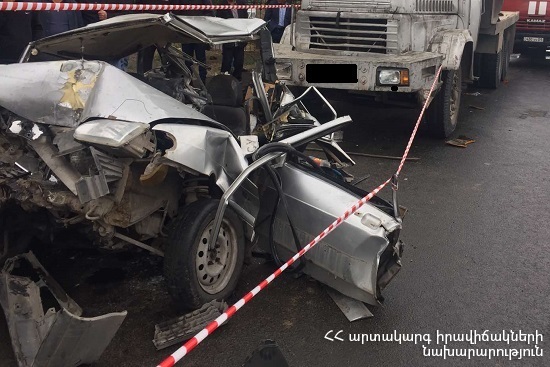 ՃՏՊ Էջմիածին-Երևան ավտոճանապարհին․ կա տուժած