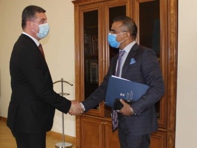Գնել Սանոսյանն ընդունել է ՀՀ-ում Հնդկաստանի արտակարգ և լիազոր դեսպան Կիշան Դան Դեվալին