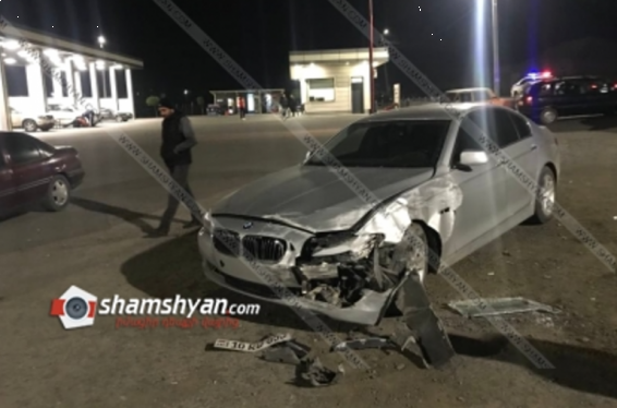 Արմավիրում բախվել են BMW-ն ու ВАЗ 2107-ը. կա վիրավոր. shamshyan.com