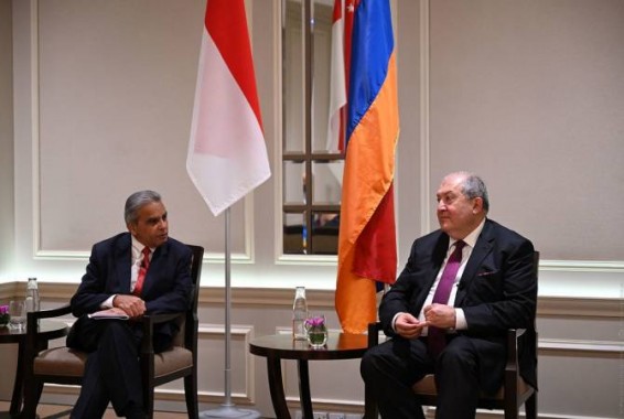 Հայաստանն ու Սինգապուրը փոխգործակցության մեծ ներուժ ունեն առողջապահության ու տեխնոլոգիաների ոլորտներում. ՀՀ նախագահ