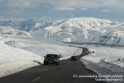 Սարավան-«Զանգեր» ճանապարհին, Սպիտակում ձյուն է տեղում