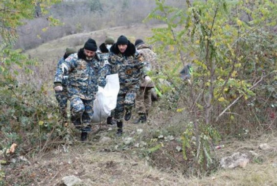 В Матагисе обнаружены останки еще одного участника боевых действий