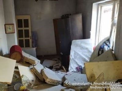 Երեւանում գազի արտահոսքի հետևանքով տեղի է ունեցել պայթյուն. կա տուժած