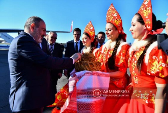 Премьер-министр Никол Пашинян прибыл в Нижний Новгород