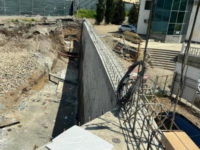 Բագրատաշենի անցակետում նոր կամրջի կառուցման աշխատանքներն ավարտական փուլում են