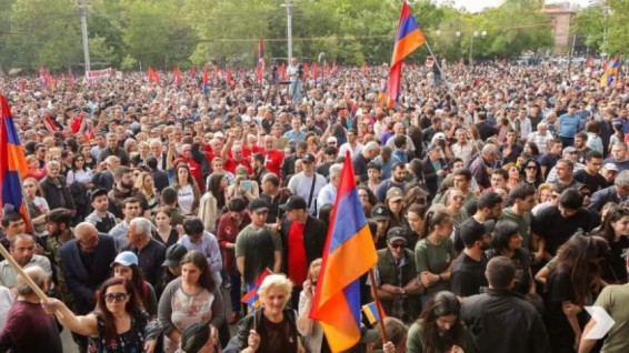 «Դիմադրություն» շարժման հանրահավաքը Ֆրանսիայի հրապարակում (ուղիղ)