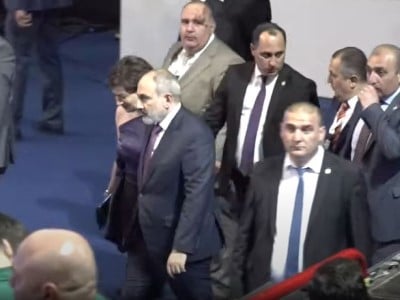 Նիկոլ Փաշինյանը այցելել է մարզահամերգային համալիր՝ դիտելու բռնցքամարտի Եվրոպայի առաջնության եզրափակիչ փուլի մենամարտերը