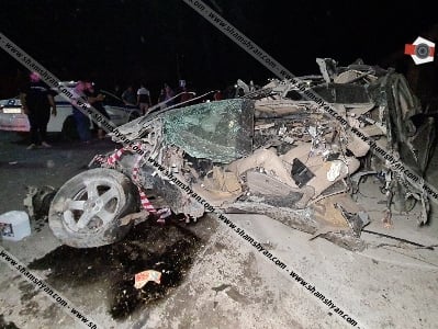 Արմավիրի մարզում բախվել են Nissan Murano-ն ու Opel Zafira-ն, կա 1 զոհ, 2 վիրավոր, Nissan-ը վերածվել է մետաղե ջարդոնի