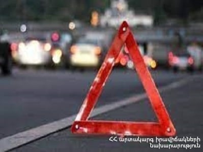 Ավտովթար՝ Վանաձորում․ 5 տուժածներից մեկը 2-ամյա երեխա է