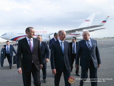 Հայաստան են ժամանել Ռուսաստանի, Ղրղզստանի և Տաջիկստանի Անվտանգության խորհուրդների քարտուղարները