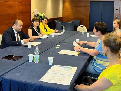 Նարեկ Մկրտչյանը Հռոմում էստոնացի իր գործընկերոջ հետ քննարկել է երեխաների այլընտրանքային խնամքի հարցը