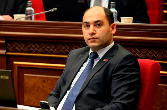 ԱԺ պատգամավորի մանդատը վերցնելու եմ․ Մարտուն Գրիգորյան