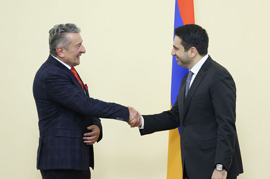 Ալեն Սիմոնյանն ու ԳԴՀ պատվիրակությունը քննարկել են տարածաշրջանում տևական խաղաղությանն ու անվտանգությանն առնչվող հարցեր