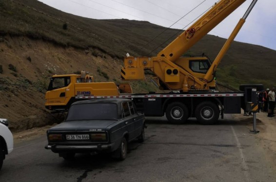 Խաթարվել է Երևան-Երասխ-Գորիս-Մեղրի-Իրանի սահման միջպետական ավտոճանապարհի երթևեկությունը