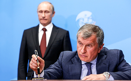 «Роснефть» исключила противоречия в позициях Путина и Сечина