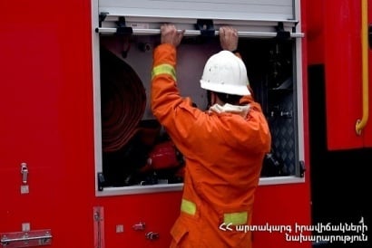 Հրդեհ է բռնկվել Մանթաշյան փողոցի բնակարաններից մեկում