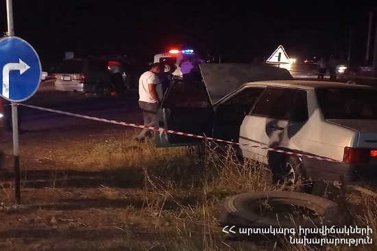 ՃՏՊ Ապարան-Երևան ավտոճանապարհին