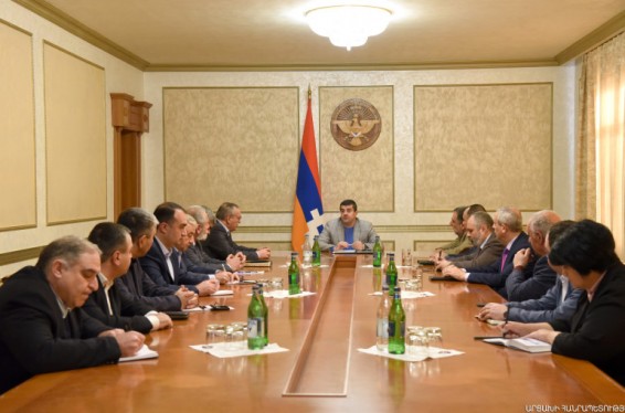 Արցախի նախագահն աշխատանքային ընդլայնված խորհրդակցություն է անցկացրել