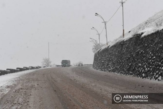 На территории Армении есть закрытые автодороги