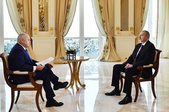 Լեռնային Ղարաբաղը կարող է լինել ինքնավար հանրապետություն․ Ալիևը հարցազրույց է տվել Դմիտրի Կիսելյովին