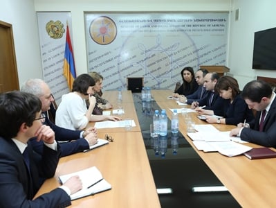 Նարեկ Մկրտչյանը բարձր է գնահատել Միասնական սոցիալական ծառայության տարածքային կենտրոնների կառուցման գործում ՀԲ-ի դերը