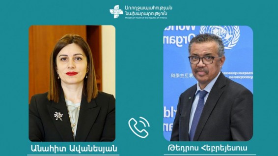 Անահիտ Ավանեսյանը ԱՀԿ գլխավոր տնօրենի հետ քննարկել է Արցախ դեղորայք հասցնելու հնարավորությունը