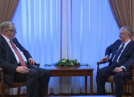 Էդվարդ Նալբանդյանն ընդունեց ԵՄ հատուկ ներկայացուցիչին