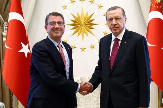 Էրդողանը հանդիպել է Պենտագոնի ղեկավարի հետ