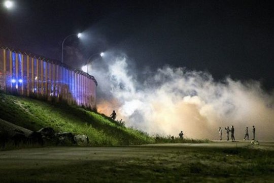 Ֆրանսիայում փախստականների ճամբարի մոտ բախում է տեղի ունեցել ոստիկանության և ներգաղթյալների միջև