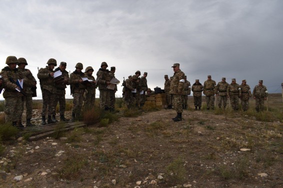 Photo. ՊՆ-ն անցկացրել է մարտական հրաձգությամբ ցուցադրական մարտավարական զորավարժություն