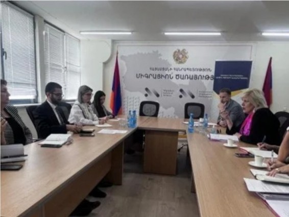 Արմեն Ղազարյանը ԵԽ պատվիրակությանը ներկայացրել է ԼՂ-ից բռնի տեղահանվածների հաշվառման գործընթացն ու աջակցության ծրագրերը