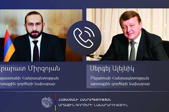 Բելառուսի ԱԳ նախարարը Արարատ Միրզոյանին տեղեկացրել է ՀԱՊԿ նիստերում ընդունված որոշումների մասին