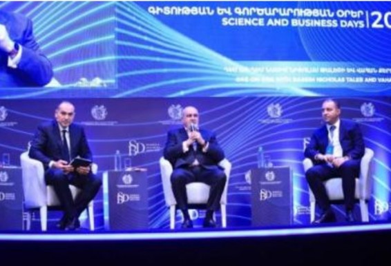 Վահան Քերոբյանն ու Նասիմ Թալեբն անդրադարձել են գիտություն֊բիզնես համագործակցության հեռանկարներին