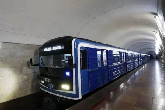 В Ереване 15 января на линию столичного метрo выйдет очередной подвижной состав