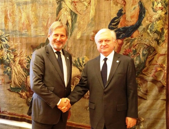 Հայաստանի արտգործնախարարը հանդիպեց ԵՄ հանձնակատարին