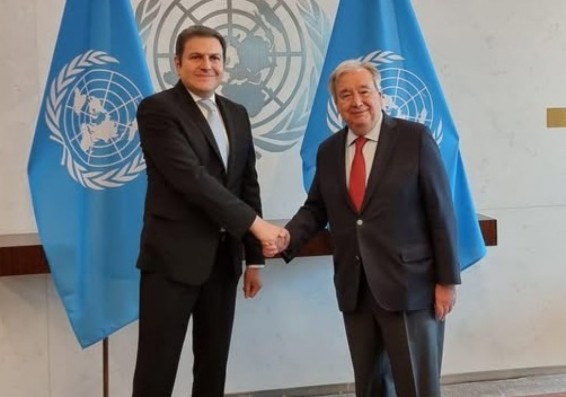 Պարույր Հովհաննիսյանը ՄԱԿ-ի Գլխավոր քարտուղարին ներկայացրել է խաղաղության հաստատմանը միտված ՀՀ ջանքերը