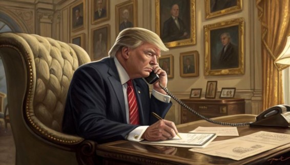 Трамп анонсировал телефонный разговор с Зеленским