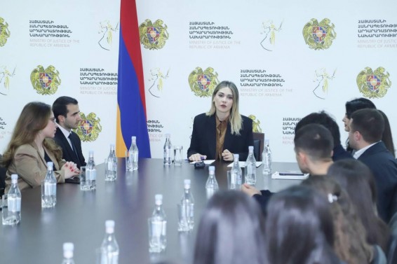 Սրբուհի Գալյանն ուսանողներին է ներկայացրել քրեակատարողական և պրոբացիայի ոլորտներում իրականացվող բարեփոխումները