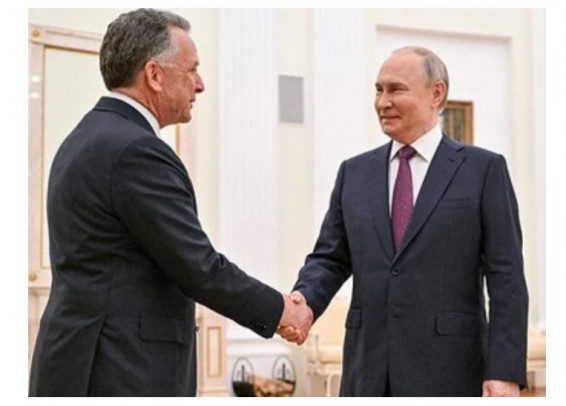 Путин принял спецпосланника президента США Уиткоффа