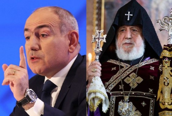Ктрич Нерсисян должен покинуть резиденцию Католикоса, руководить процессом буду я - Пашинян