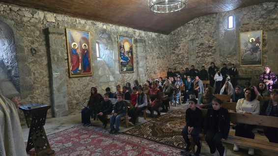 Հաղարծնի Սուրբ Աստվածածին եկեղեցում հոգեհանգստի կարգ է մատուցվել նահատակված բոլոր քաջամարտիկների համար
