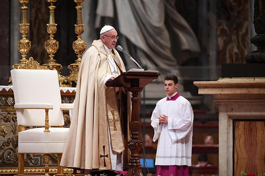 Հռոմի պապը հռչակել է 17 նոր կարդինալի